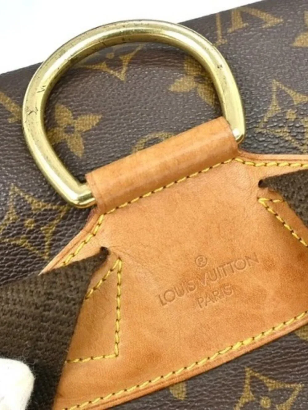 Best02 LOUIS VUITTON MONTSOURIS GM BACKPACK MONOGRAM M51135 MI0020 RQ02359 - Picture 7 of 16